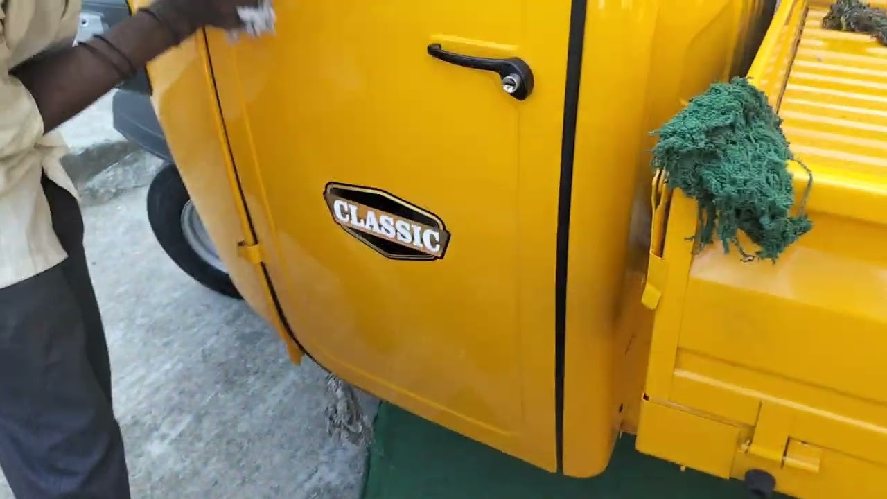 Piaggio Apee extra Ldx classic bs4 engine review in Telugu