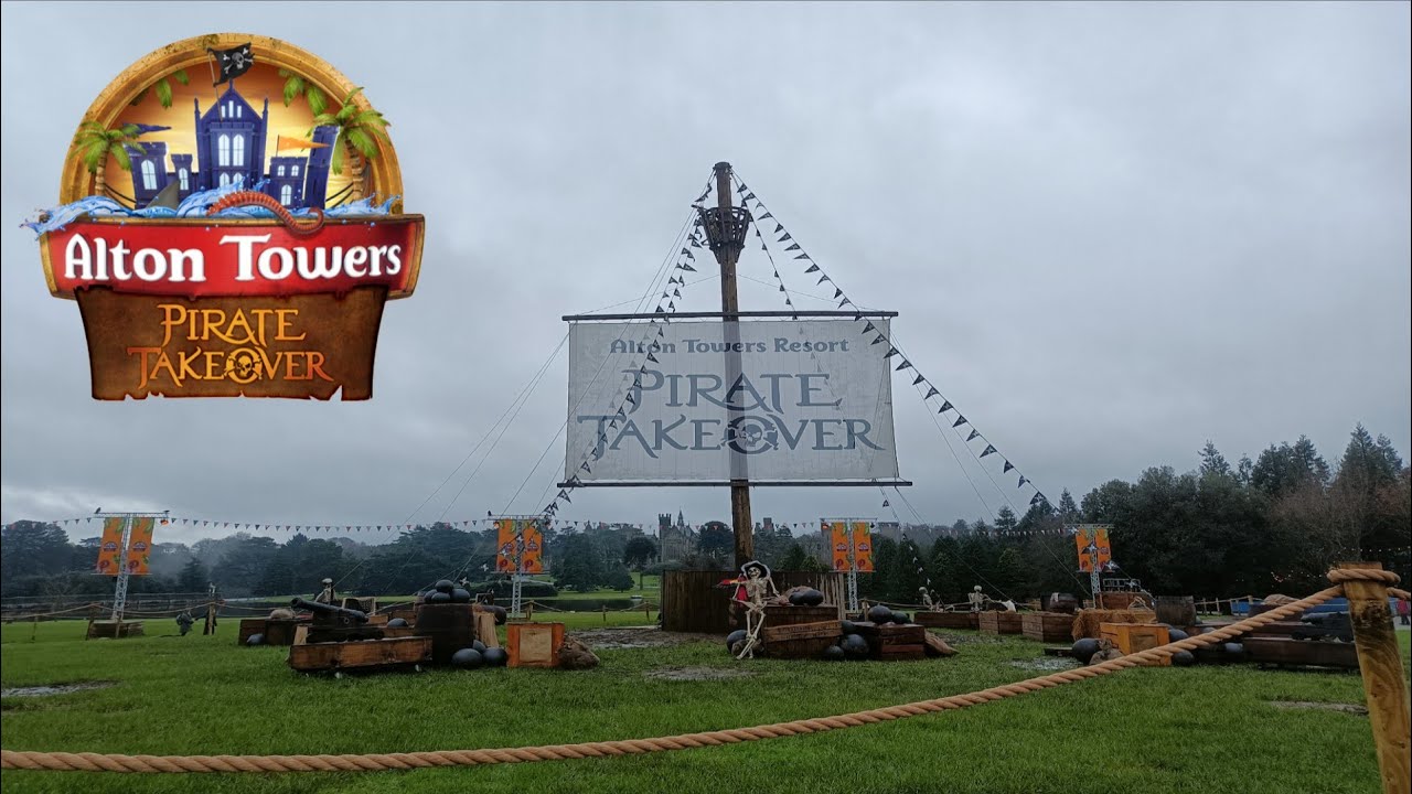 Alton Towers Pirate Takeover Vlog February 2026
