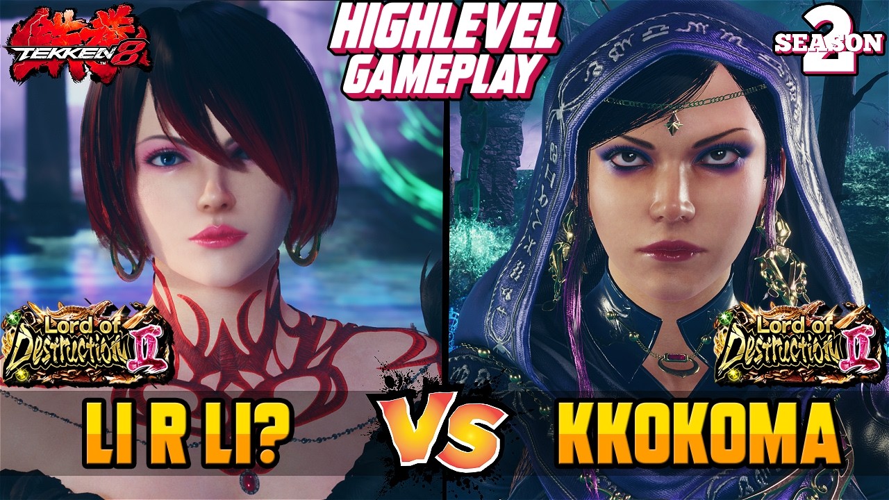 T8 – LI R LI (Anna Williams) vs KKOKKOMA (Zafina) – Tekken 8 High Level Gameplay