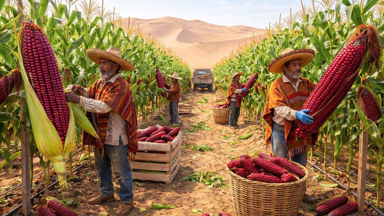 Unbelievable Maize Farming in the Desert!