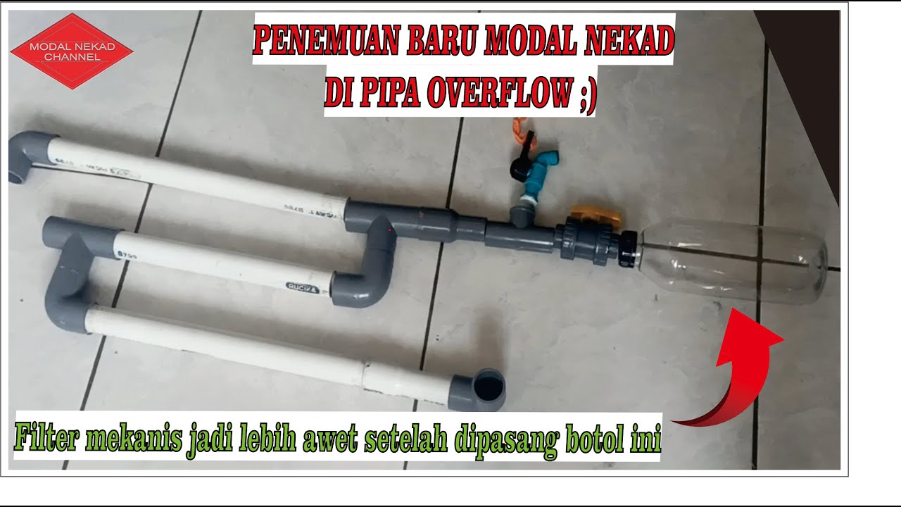 [TUTORIAL] DIY Poop Separator Pipa Overflow Mudah dan Murah // sederhana tapi sangat berguna ;)