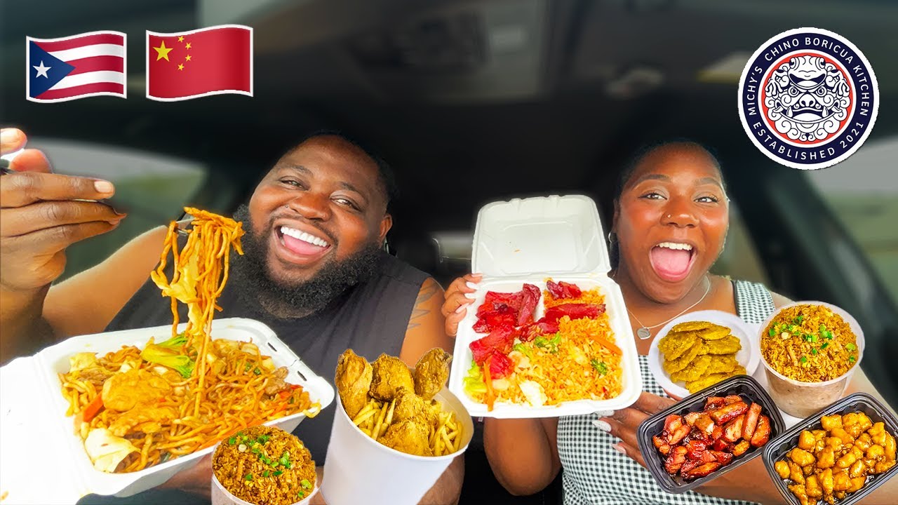 We Tried Chinese Puerto Rican Food For THE FIRST TIME | Michy's Chino Boricua