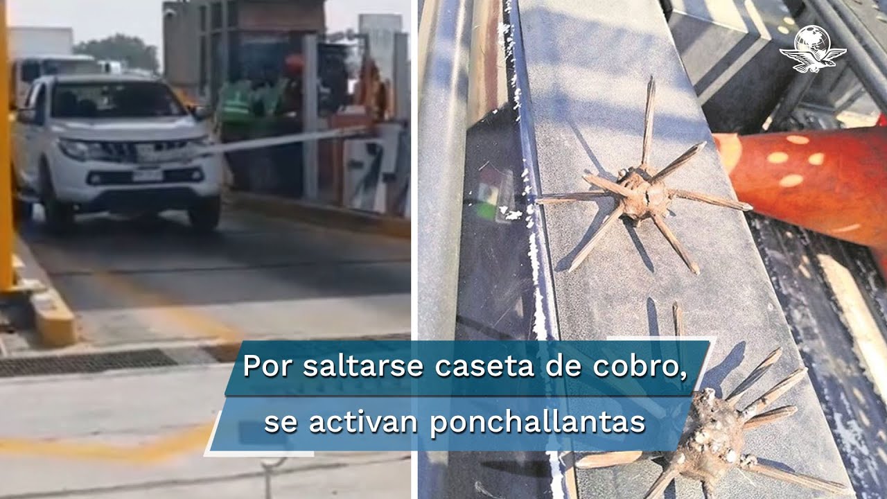 Así funcionan los ponchallantas en Edomex