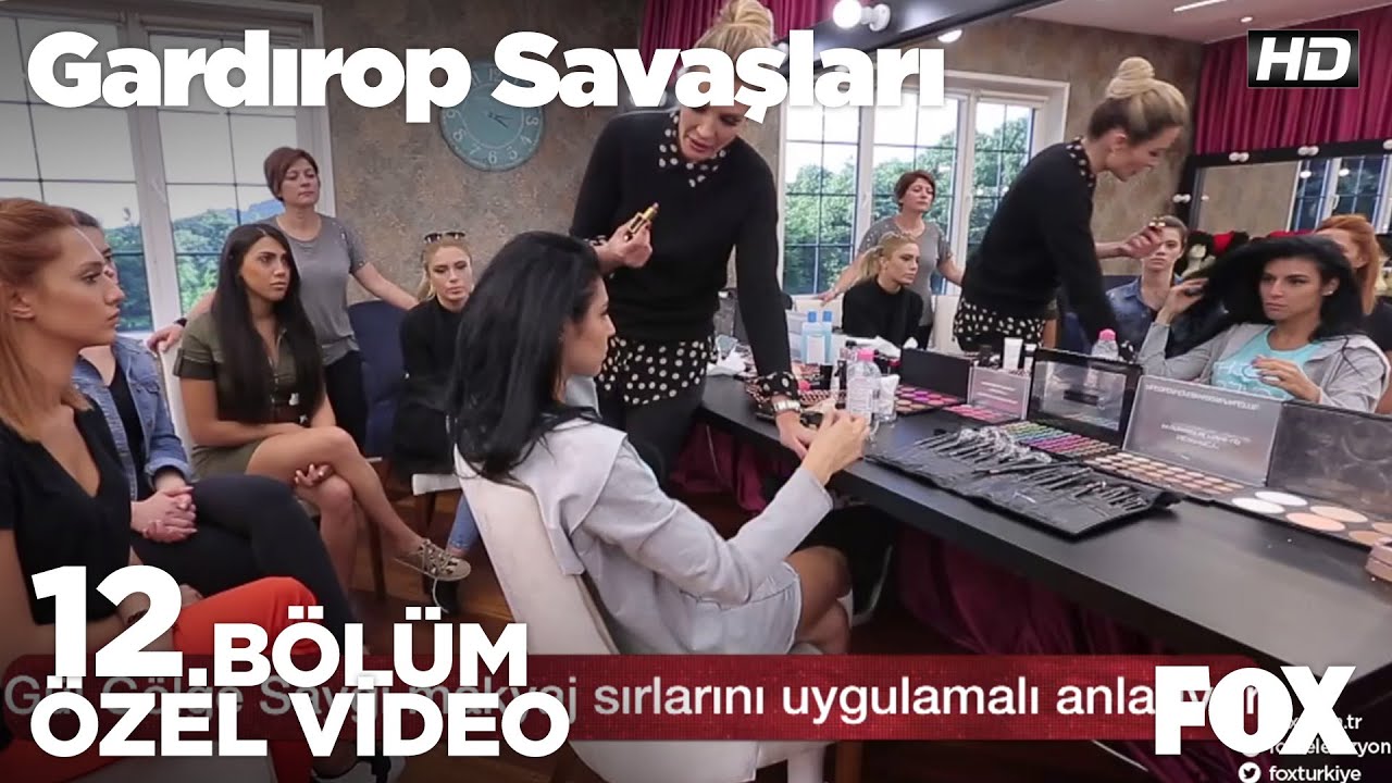Gül Gölge Saygı, makyaj sırlarını uygulamalı anlatıyor...Gardırop Savaşları 12.Bölüm