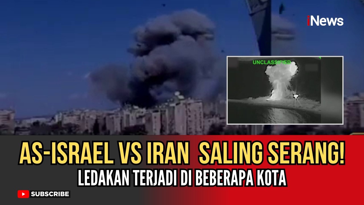 BREAKING NEWS! AS-Israel Vs Iran Saling Serang! Kota Hancur & Korban Berguguran