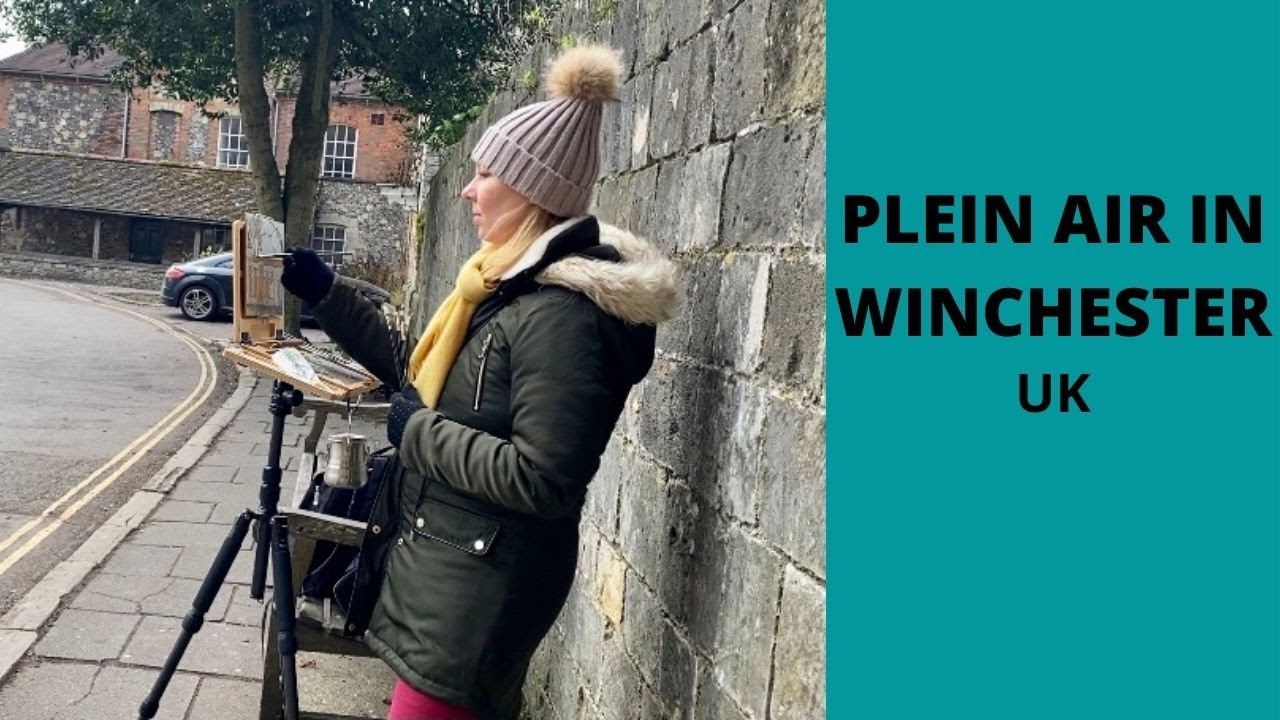 Plein Air in Winchester, UK