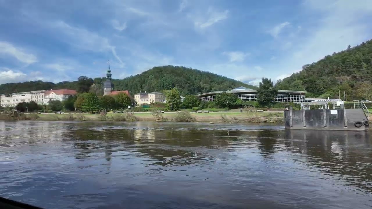 Eine kleine Fähr-Tour von Krippen nach Elbkai Bad Schandau