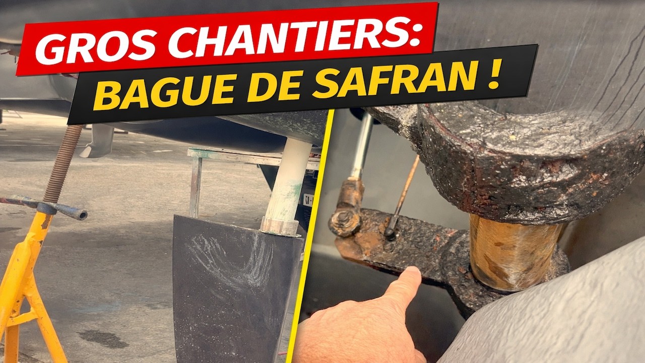 Gros Chantier sur le Bateau : Les Bagues de Safran sont HS ! - EP 72 - Catamaran Salinas