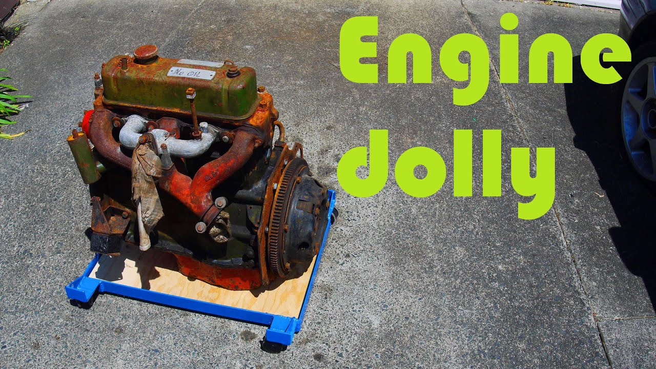 Quick 'n' Dirty Engine Dolly build