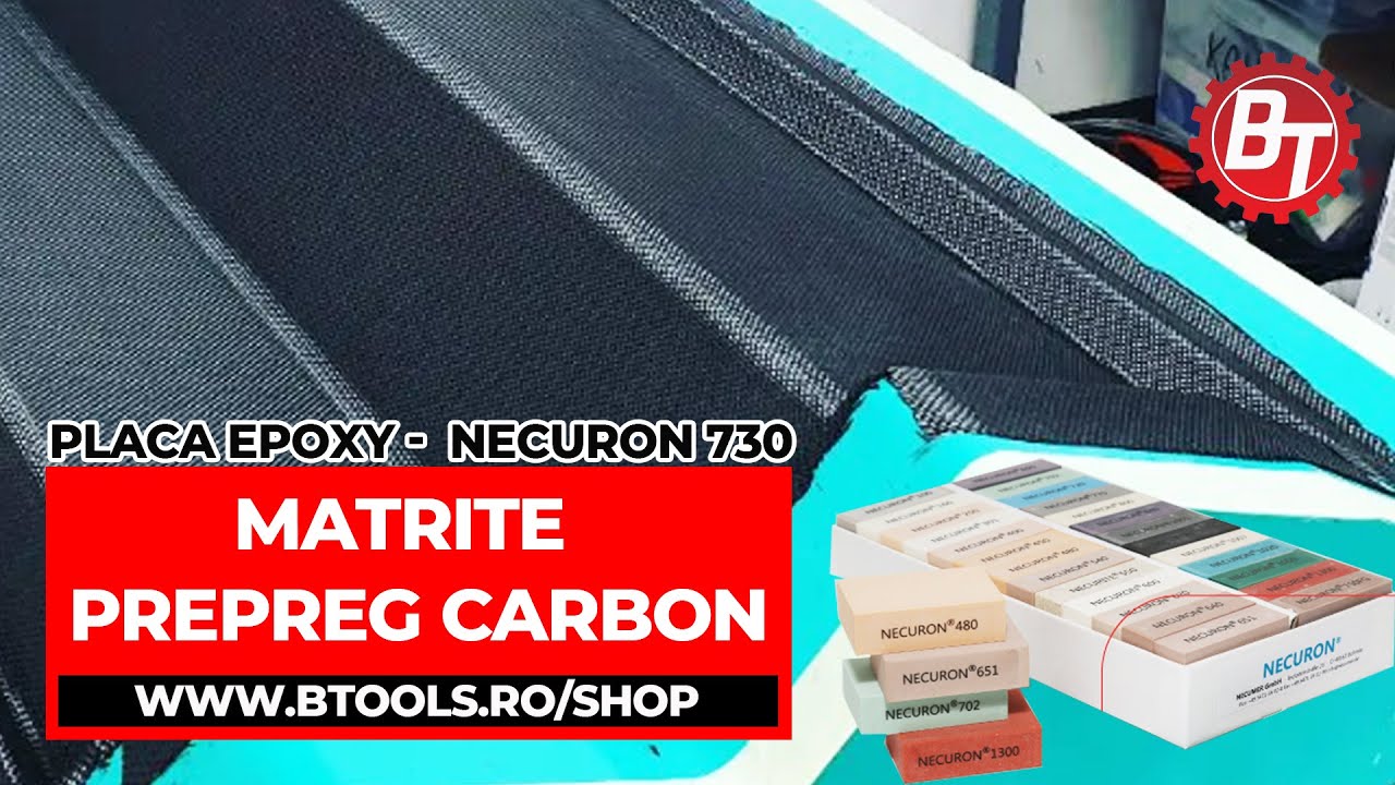Placa epoxidica Necuron 730 – Matrite pentru repere din carbon prepreg. Drone si bodykit-uri auto.