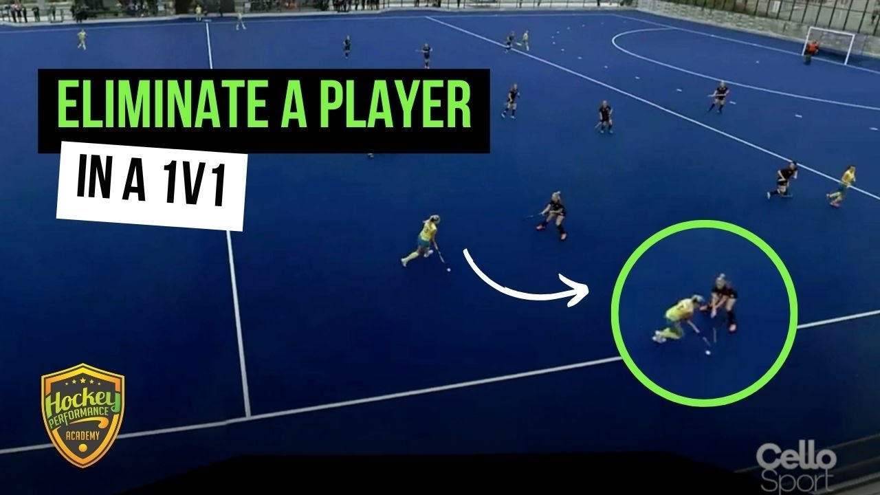 Eliminate a Player in a 1v1 in Field Hockey | Hockey Performance Academy
