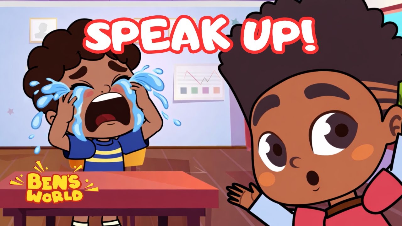 Speak Up! 🗣️ Help Kids Express Feelings & Build Confidence | Ben’s World Social Skills Song 🌟