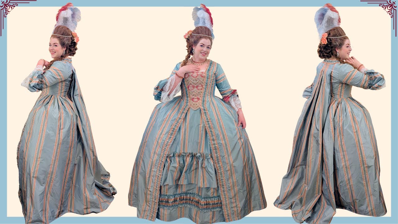I Finished my Robe a la Francaise!