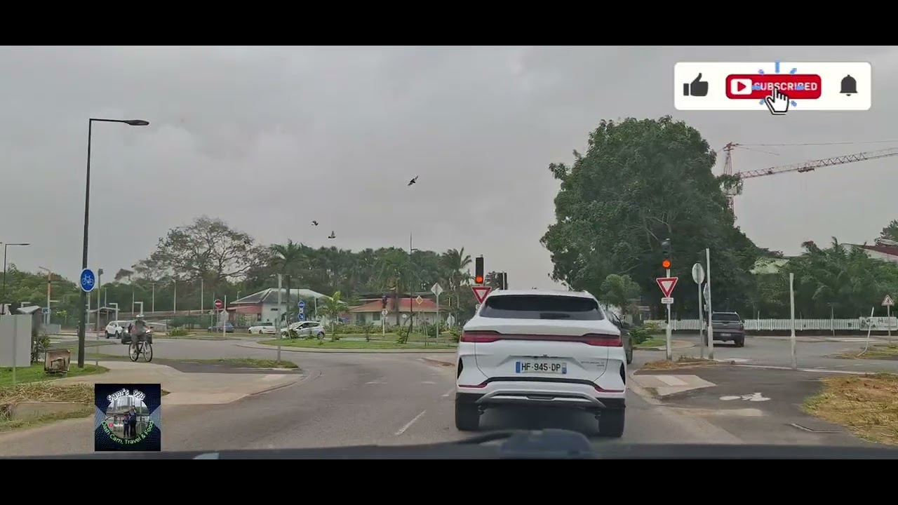 Driving French Guiana 🇬🇫 (Rte De Baduel)