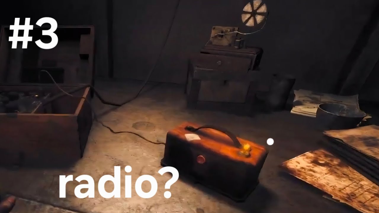 Amnesia: the bunker #3 pokój komunikacji