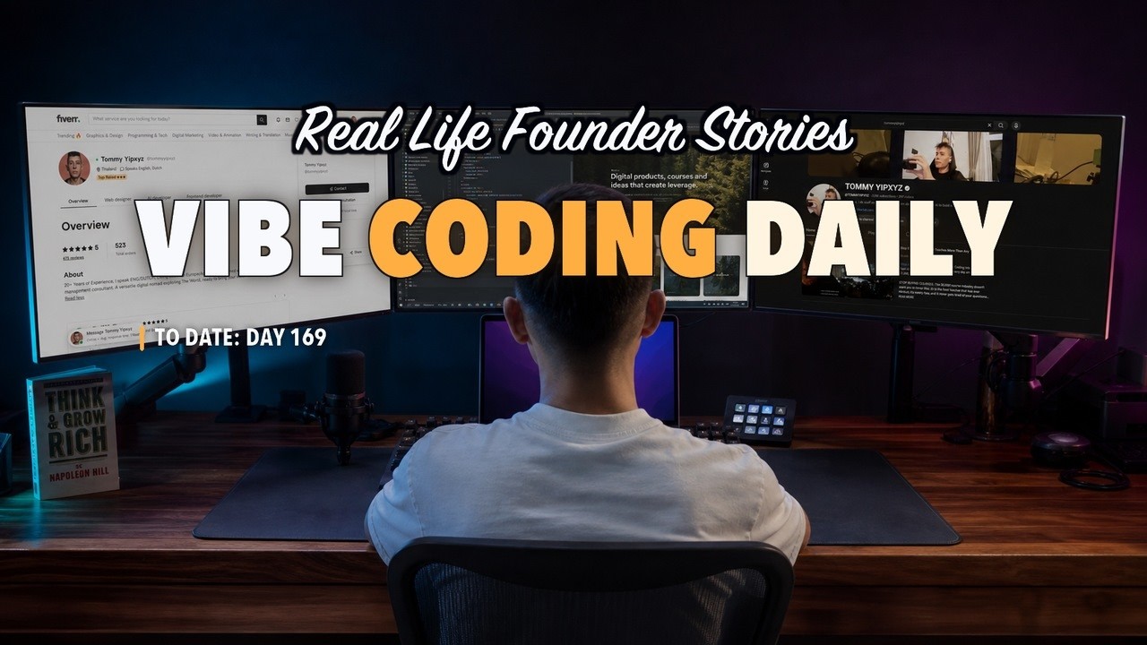 Day 169: (Money Monday) Vibe Coding - Real Life Founder Stories | Revenue: $43,515.72