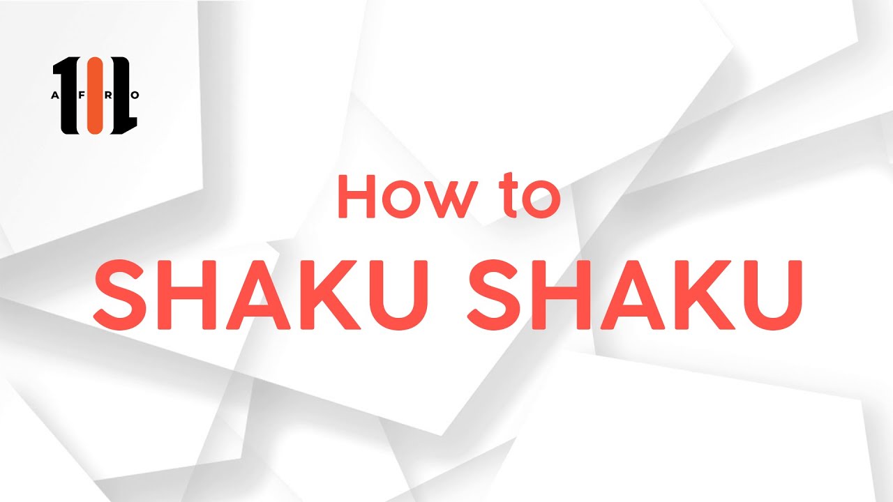 How to SHAKU SHAKU - Quick dance tutorial by Afro 101