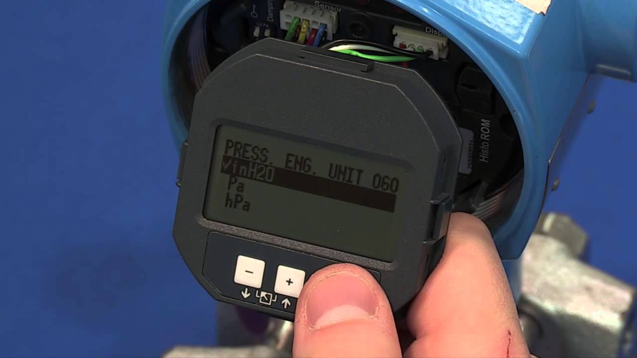 Deltabar S Setup for Differential Pressure