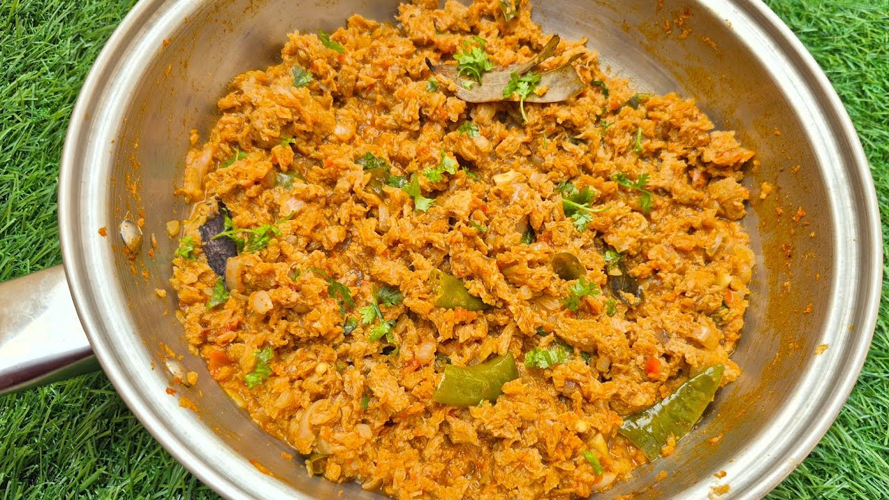 వెజ్ కీమా కర్రీ ఇలా చేయండి చాలా రుచిగా ఉంటుంది👌Soya Khemma Curry😋 Meal maker Curry Recipe in Telugu 