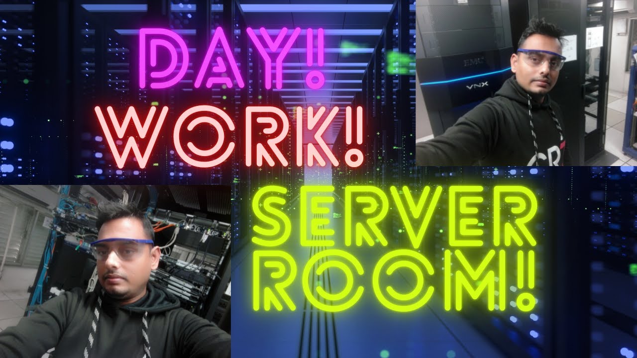 Day Work at SERVER ROOM || Server Room Tour || Inside My Office Data Center ||