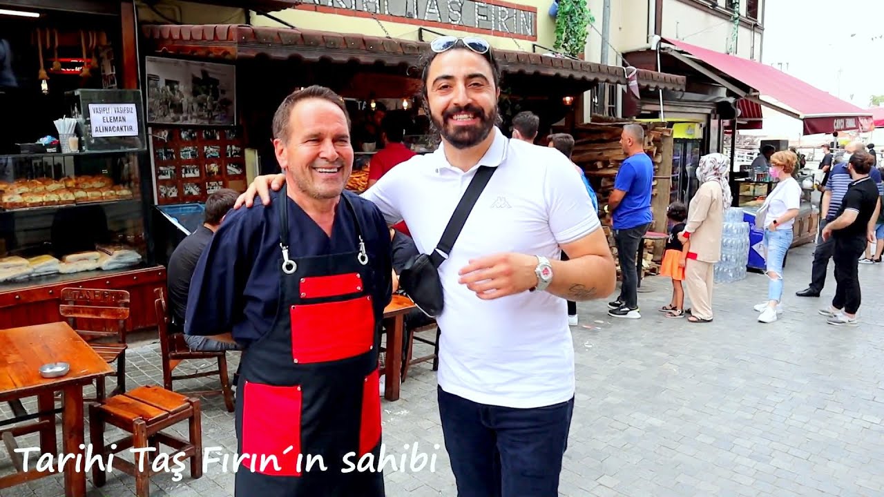 DÜNYACA ÜNLÜ TARiHi TAŞ FIRIN´DA SiMiT VE TAHANLI PiDE ( BURSA´YI GEZiYORUM BÖLÜM:1 )