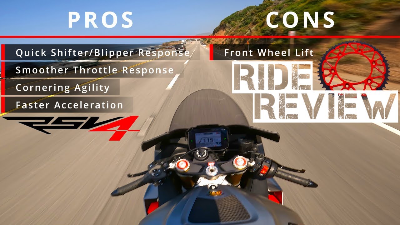 RSV4 | 520 Chain & Sprocket | Ride Review