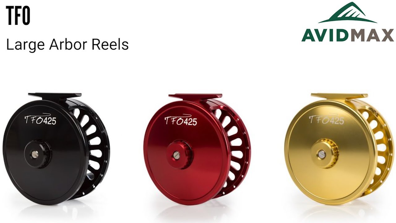 TFO Large Arbor Reels Review | AvidMax