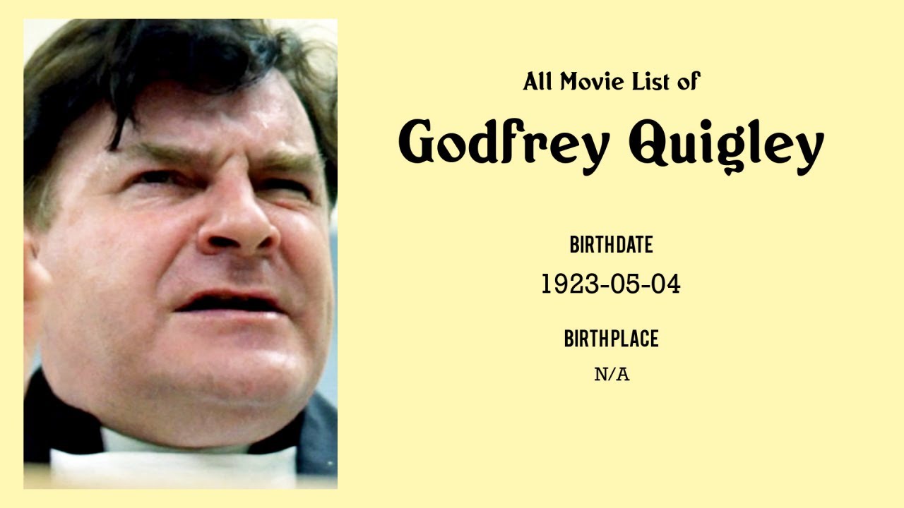 Godfrey Quigley Movies list Godfrey Quigley| Filmography of Godfrey Quigley