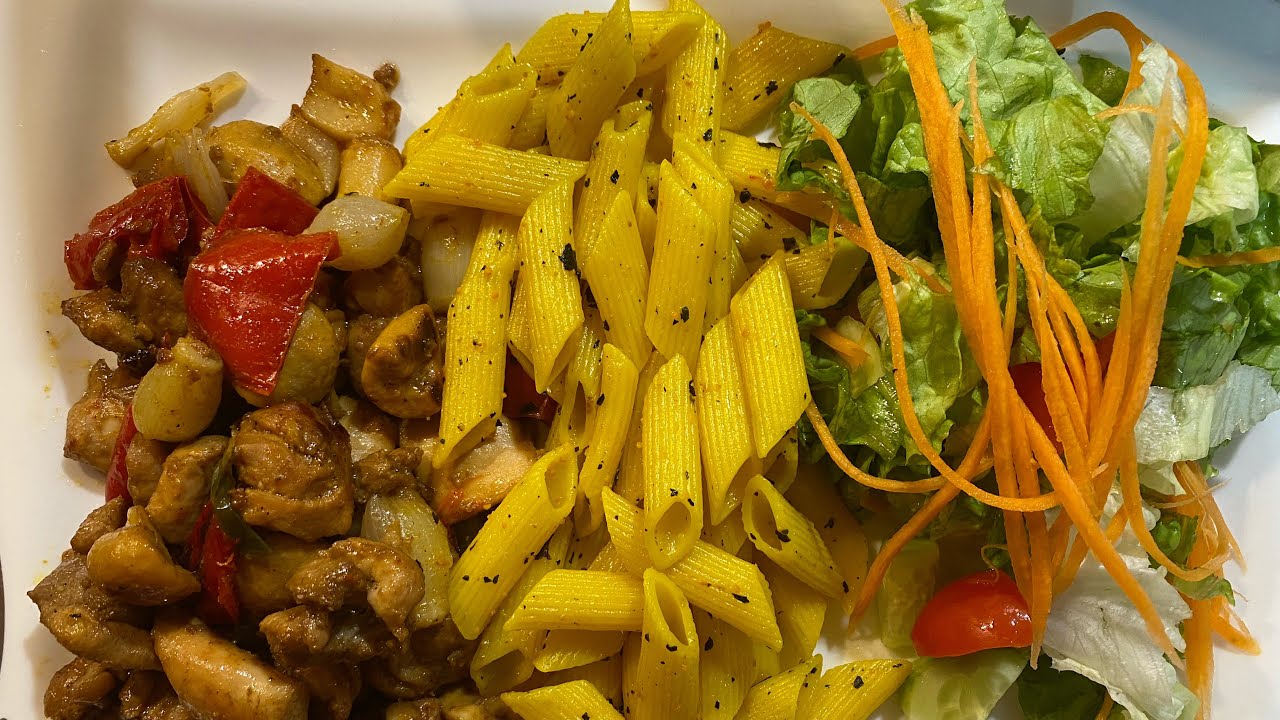 ŞEFİN TAVASI(Tavuk Dünyası)FESLEĞENLİ MAKARNA EŞLİĞİNDE İNANILMAZ LEZZETLİ EKONOMİK BİR TARİF😋😋😋
