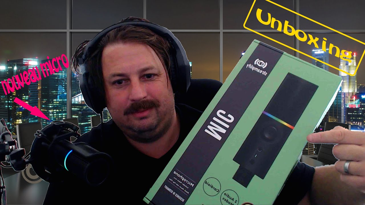 Unbox et test du micro Streamplify