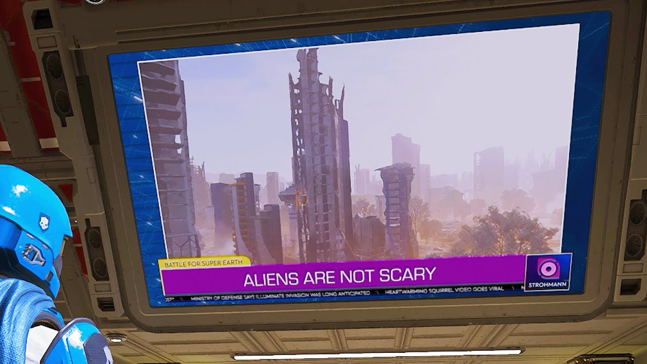 Yes... Helldivers 2 actually defended Super Earth