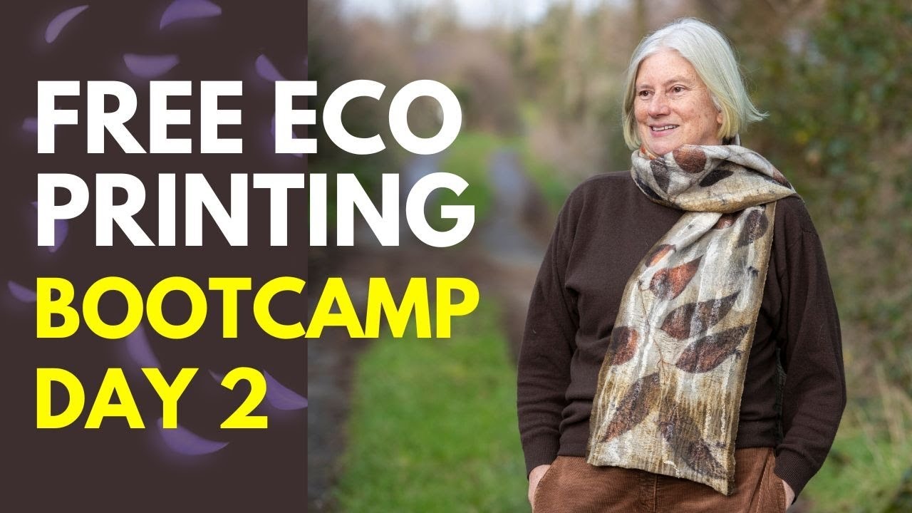 Botanical Printing Bootcamp - Day 2! #ecoprinting #sustainabletextiles #howtoecoprint