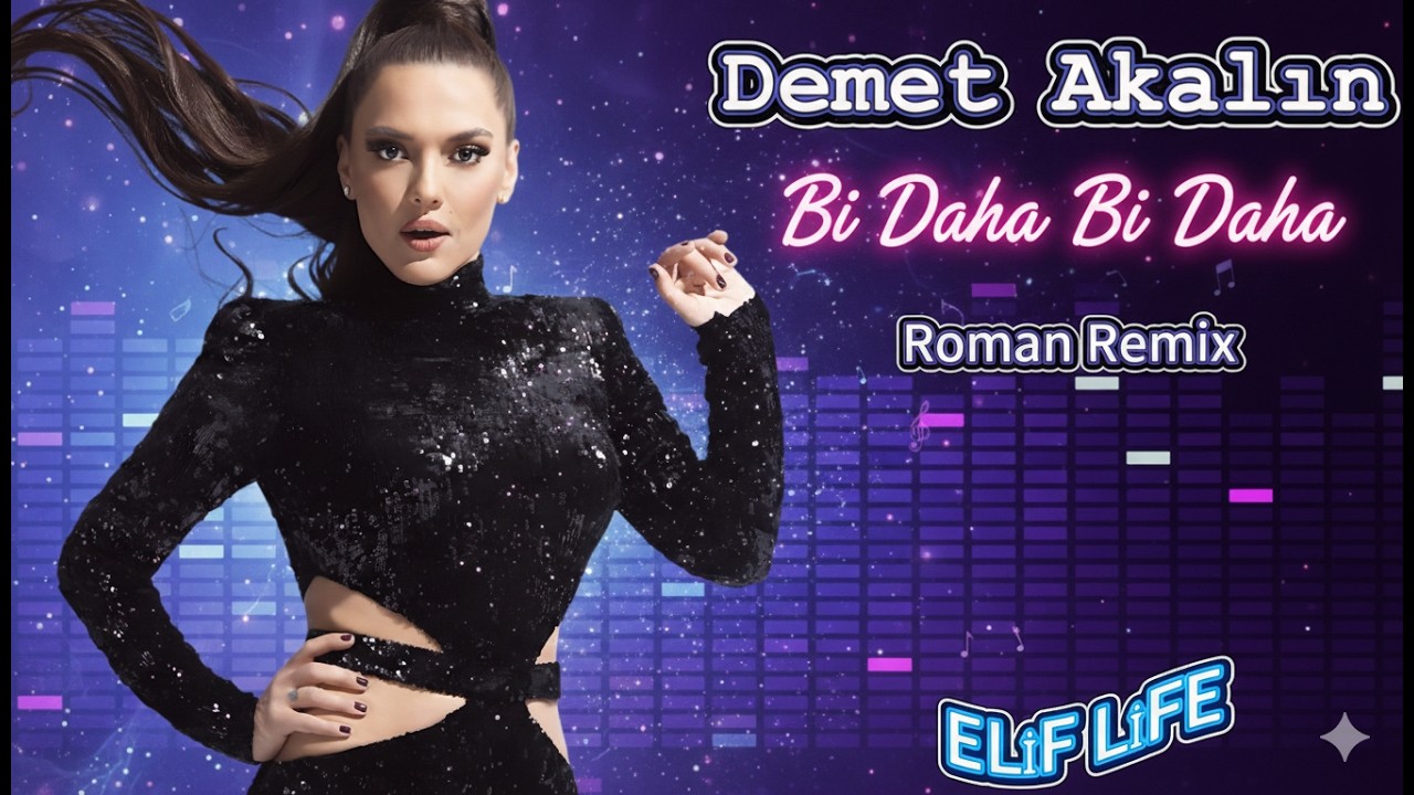 Demet Akalın  -  Bi Daha Bi Daha - Elif life Roman Remix