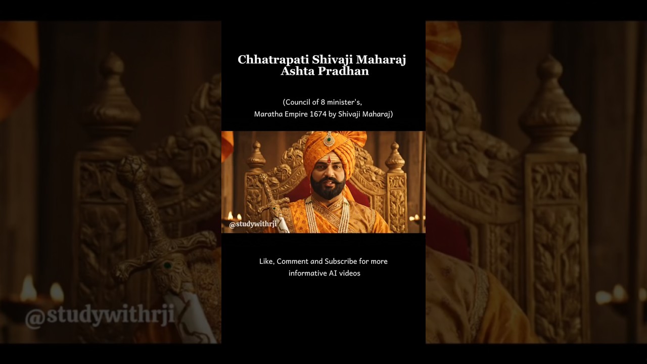 Chhatrapati Shivaji Maharaj | Ashta Pradhan | #chhatrapatishivajimaharaj #upsc #ssc #upscmotivation