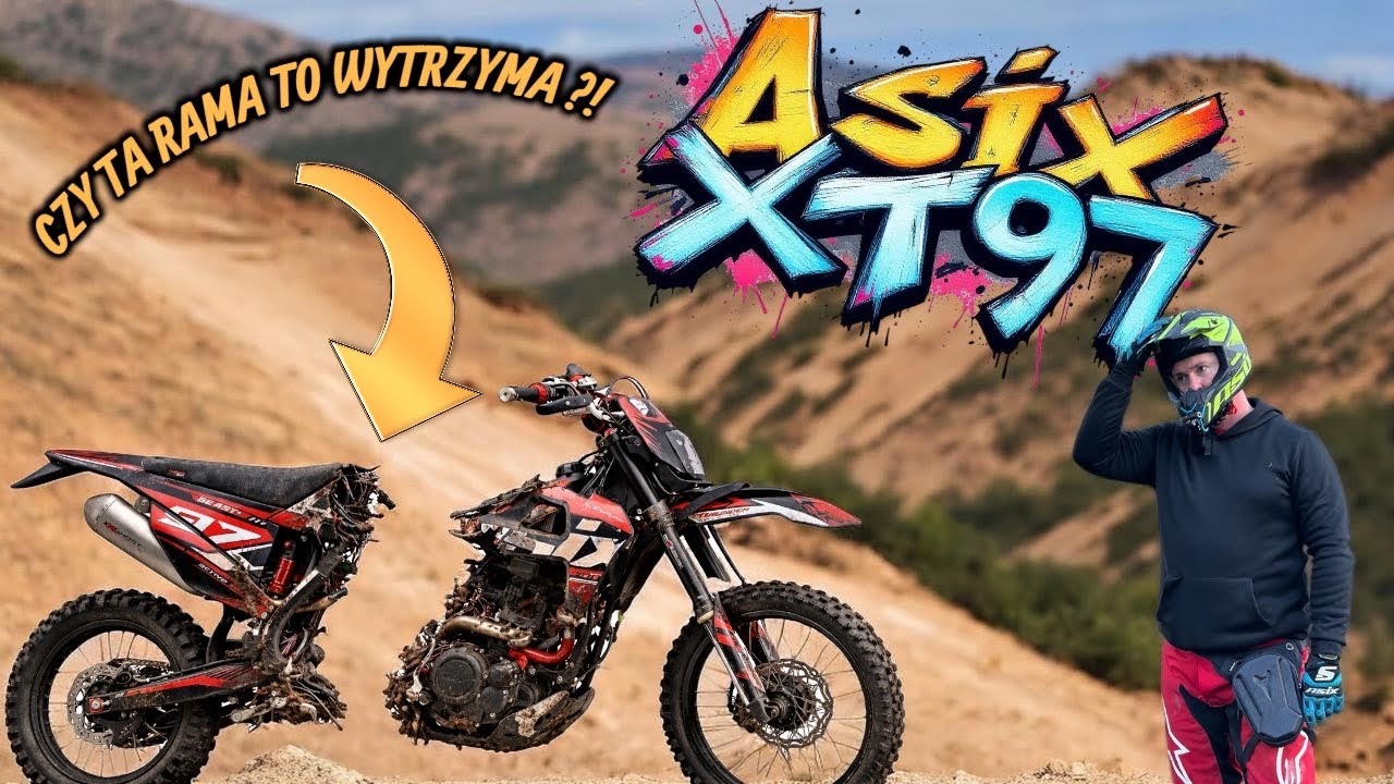 ZNISZCZYŁ CROSSA ASIX XT97 | Nowe KAWASAKI KXF w ekipie