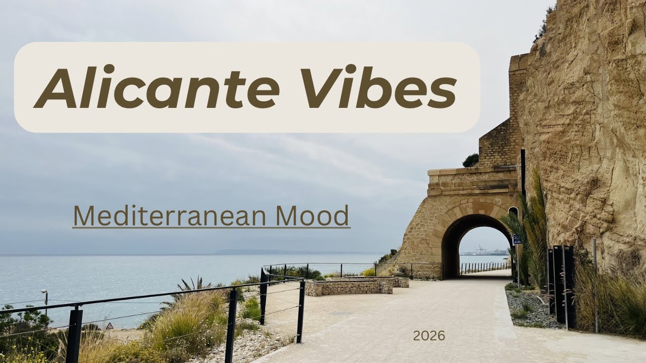 Alicante POV Walk | City Center & Beach 
