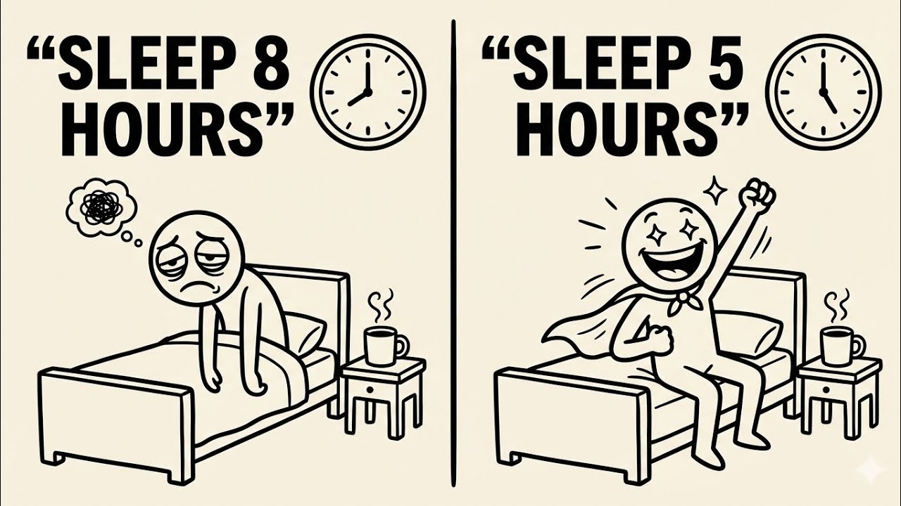 Меньше спите, больше просыпайтесь полными энергии! | Научно обоснованная оптимизация сна для высо...