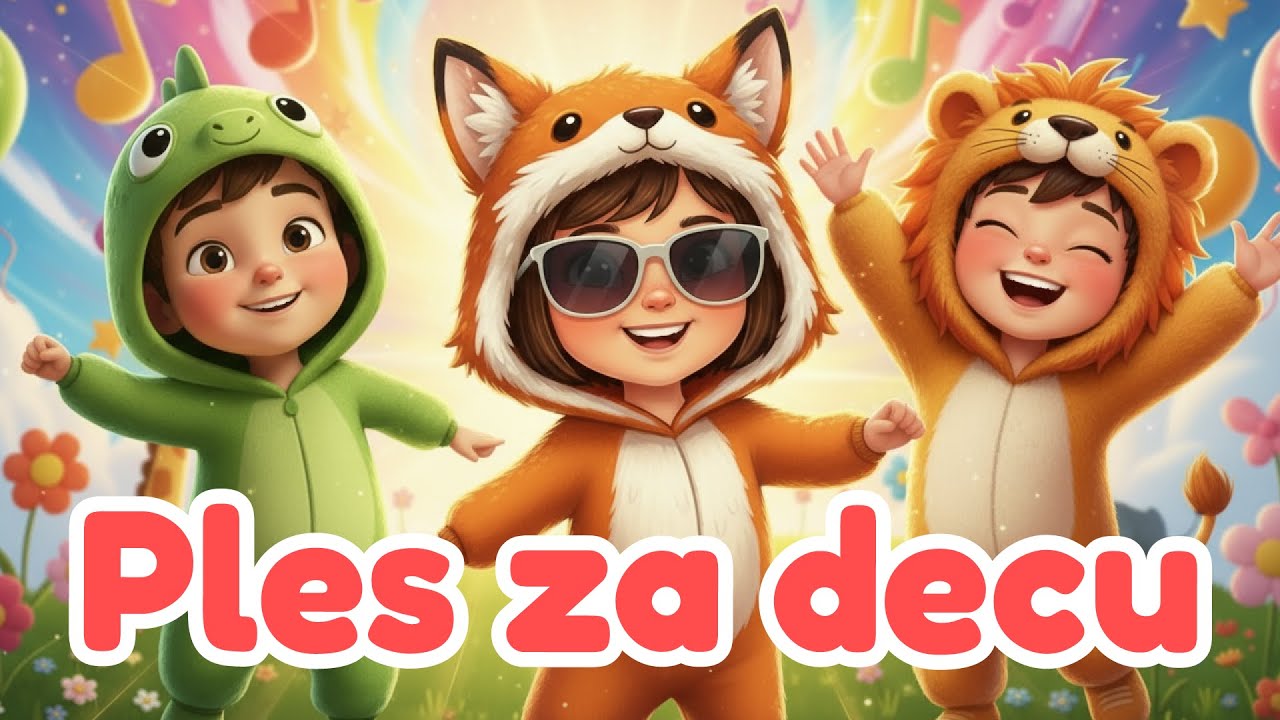 Ples za decu - igraj sa nama / Dečije pesme / Veseli Svet