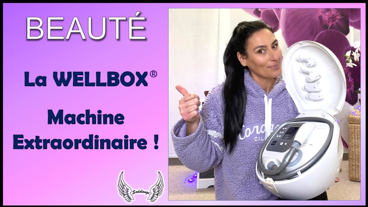 La WELLBOX®, machine pour combattre la cellulite, avoir un corps plus ferme + un visage éclatant 😍