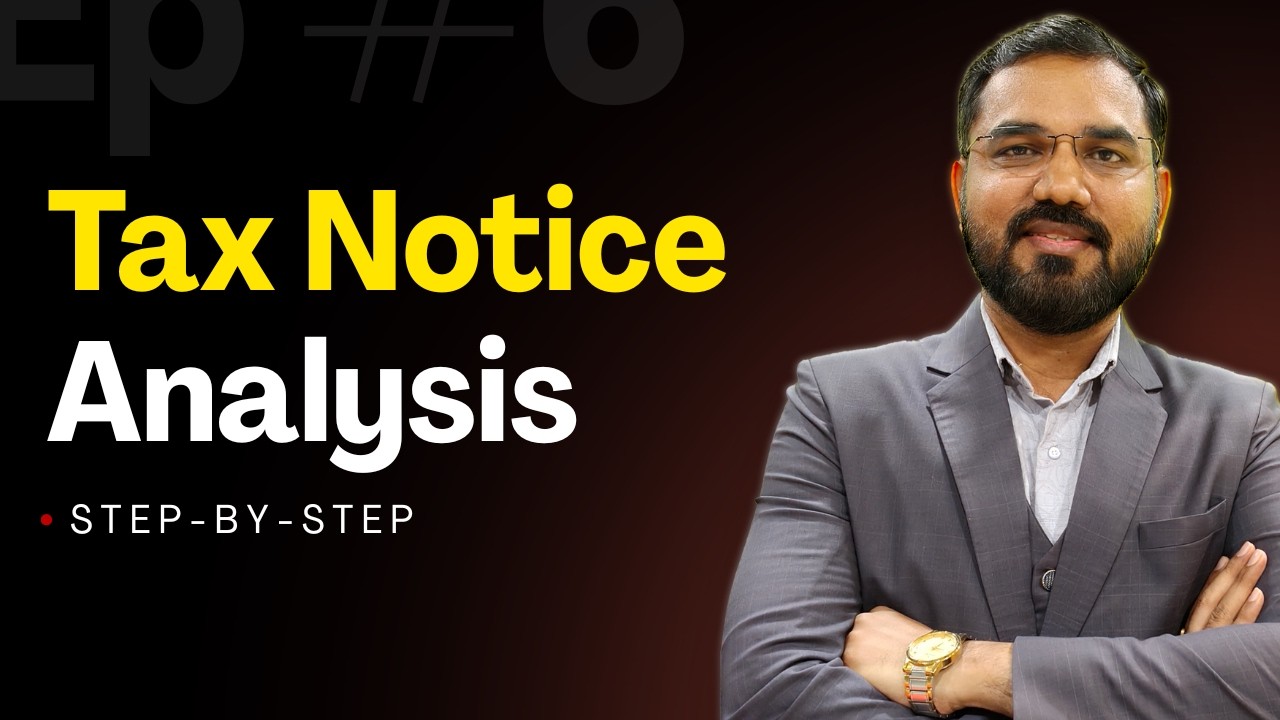 How to Analyse a Tax Notice Like a Professional | Step-by-Step Guide