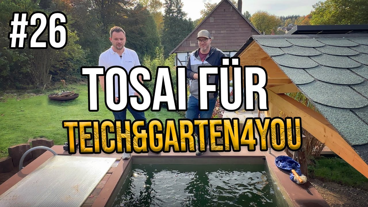 Wir besuchen das erste Mal Flo von Teich&Garten4You - Inside teichjuwelen 25