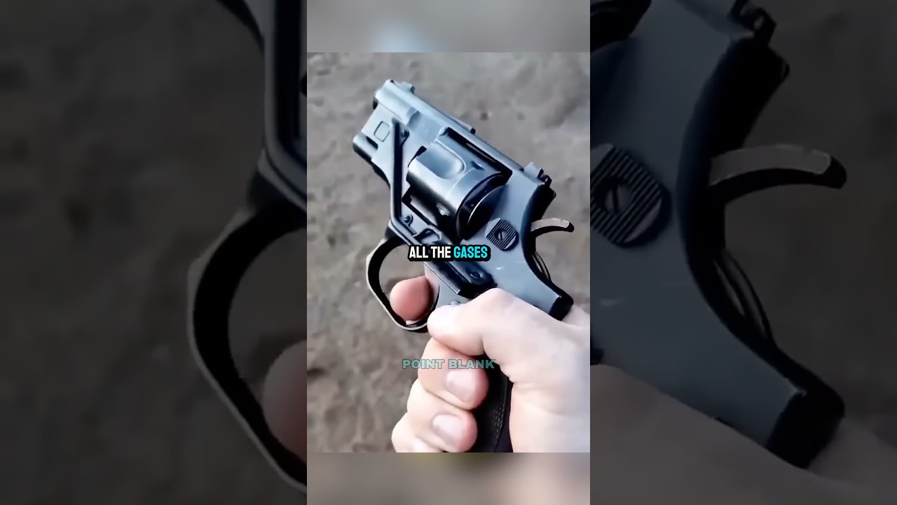 Самый тихий револьвер в мире! 😮 #шорты #образование