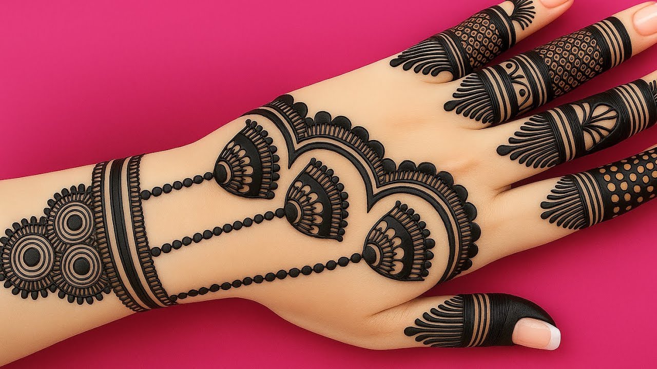 New Easy Stylish mehndi design | Best mehandi cone | Henna design | Mehndi design | Mehandi design