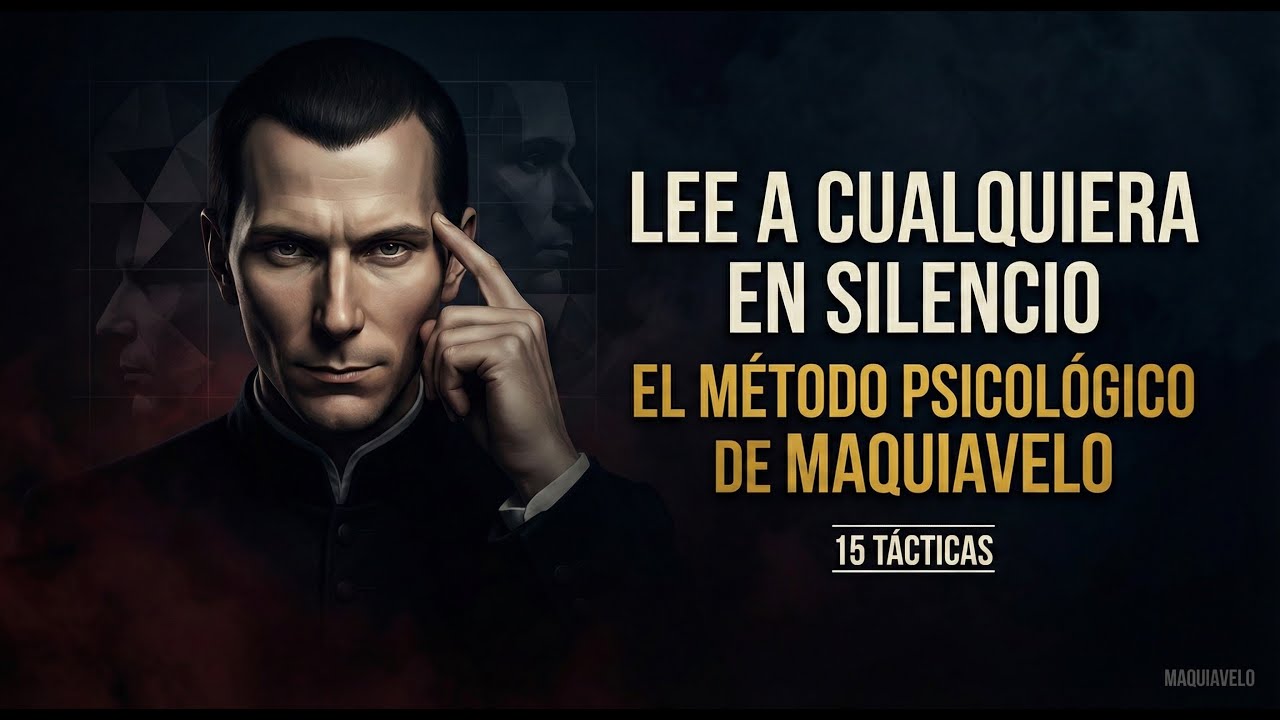 Lee a Cualquiera en Silencio: El Método Psicológico de Maquiavelo (15 Tácticas) | Maquiavelo
