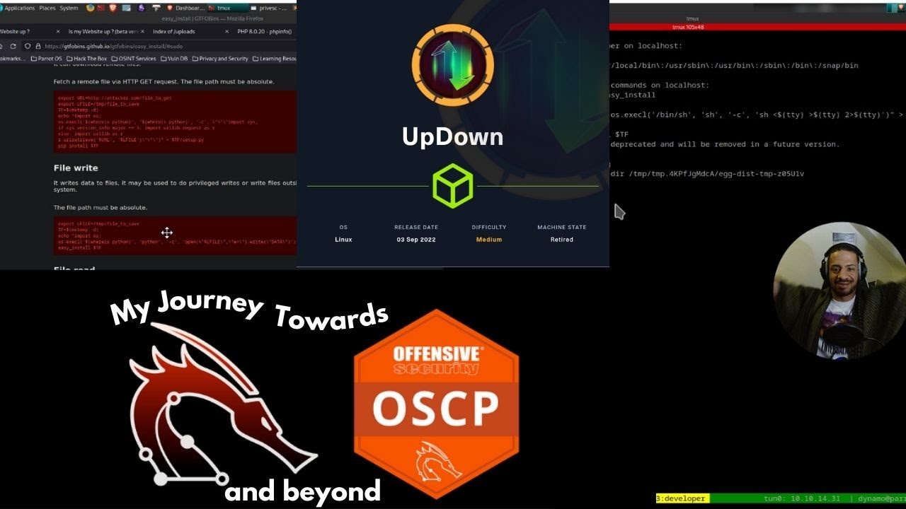 Hacking UpDown [HackTheBox Walkthrough]