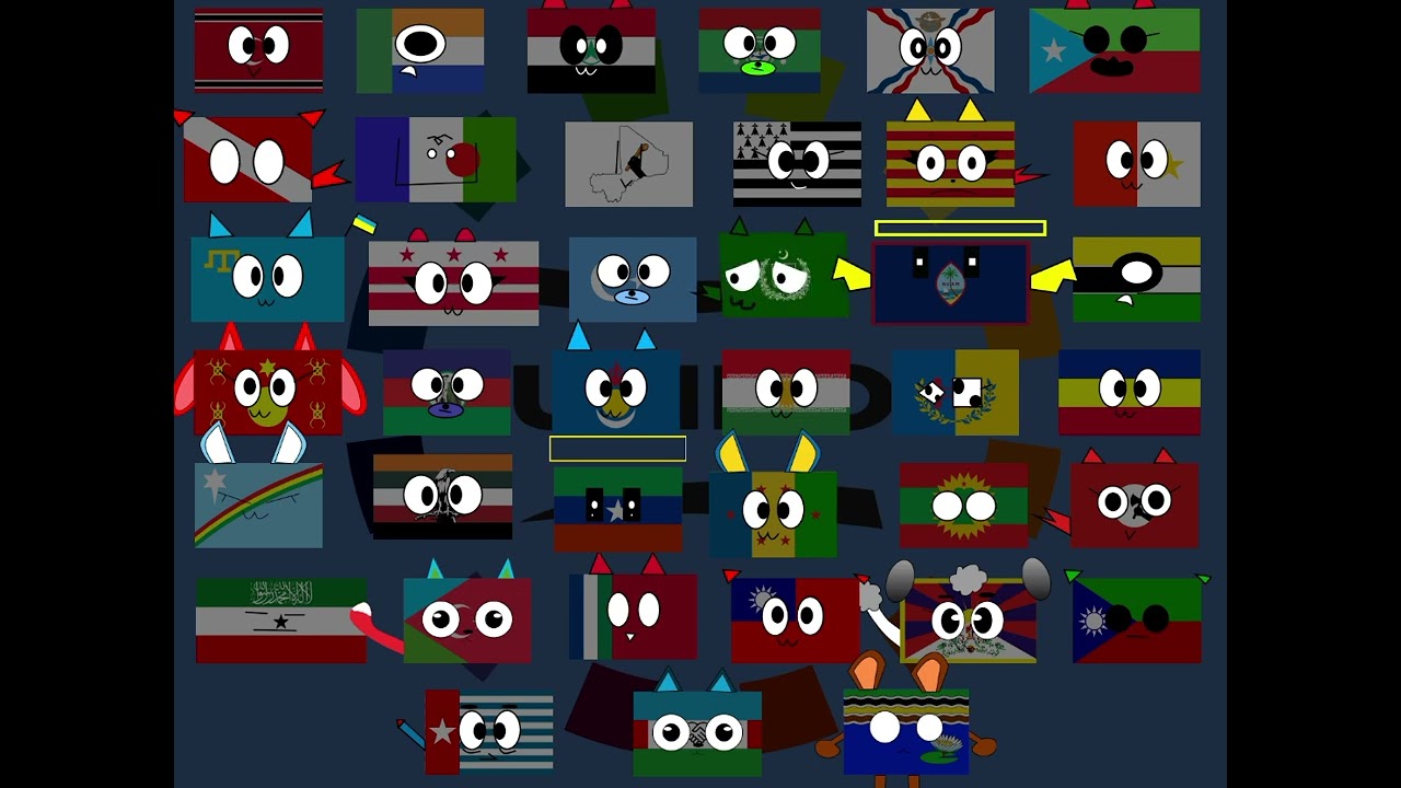 Flagmorphics Band: UNPO (Current members edition)