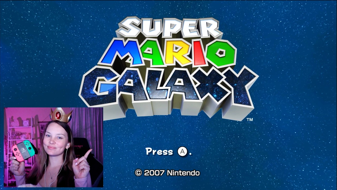 ASMR Super Mario Galaxy 🌙 Cozy Gameplay