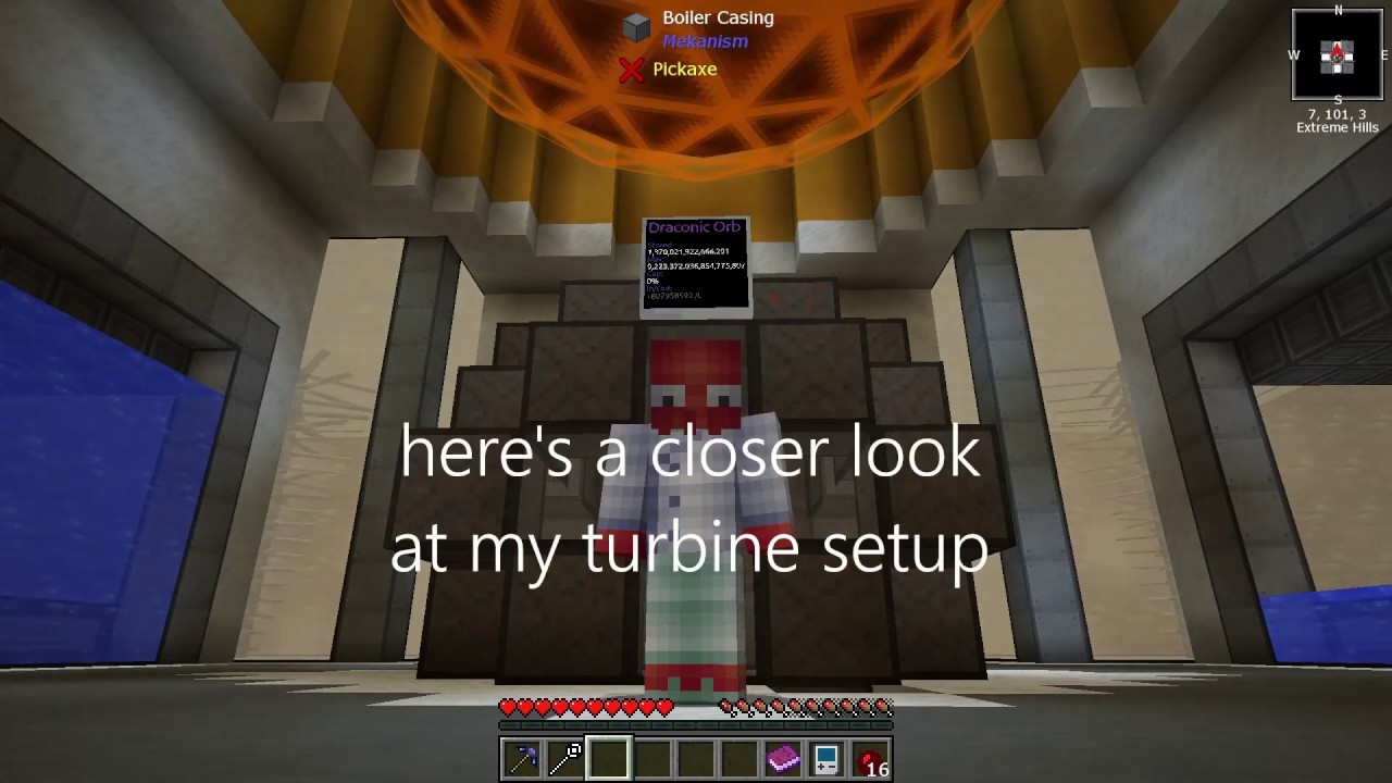 1.07 Grf/t from Mekanism: Generator's Industrial Turbines. (MC 1.12/Mek v9)
