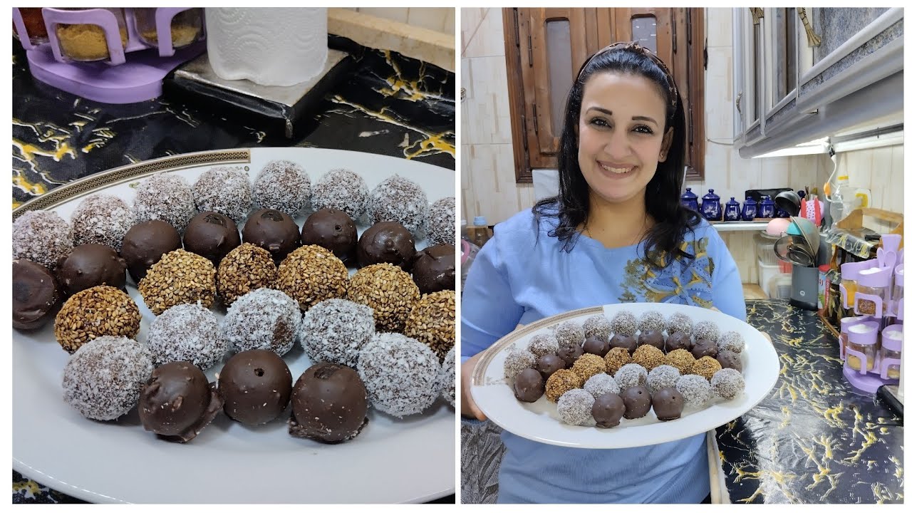 حلوى التمر الخطيرة بثلاث مكونات بس متستغنيش عنها عل سفرتك فى رمضان وكمان صيامى 💯 💯 