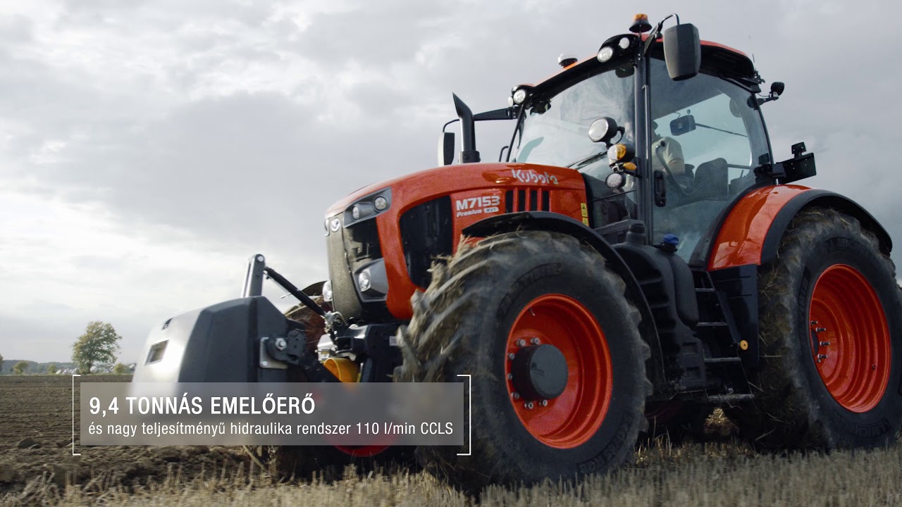 Kubota M7003 széria - bemutató